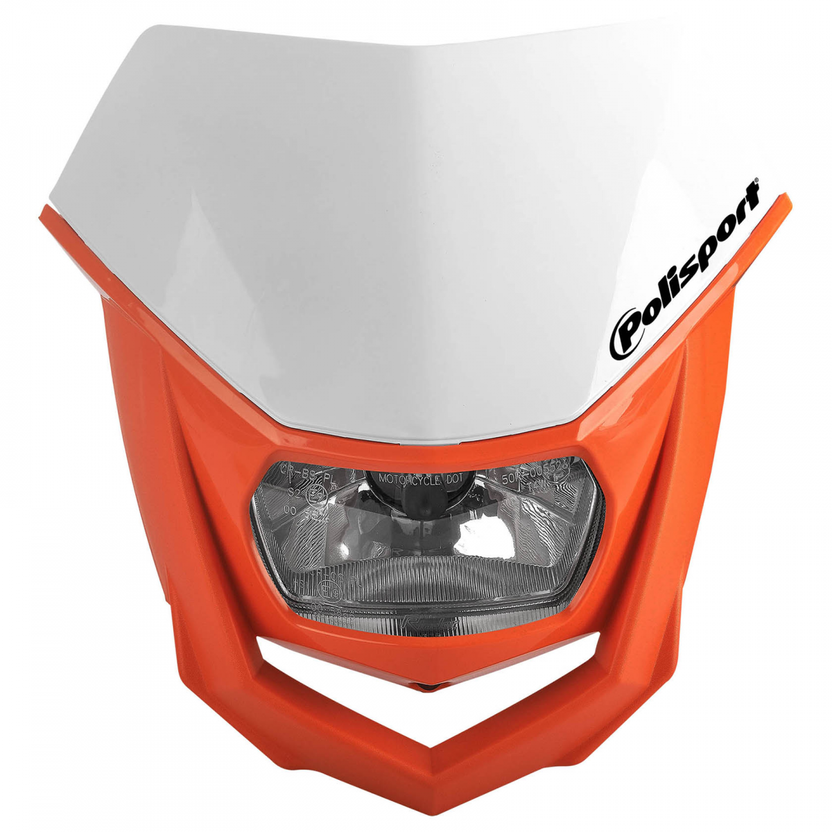 Halo - Headlight for Road Use - Polisport - 8657400038_White/Ork16