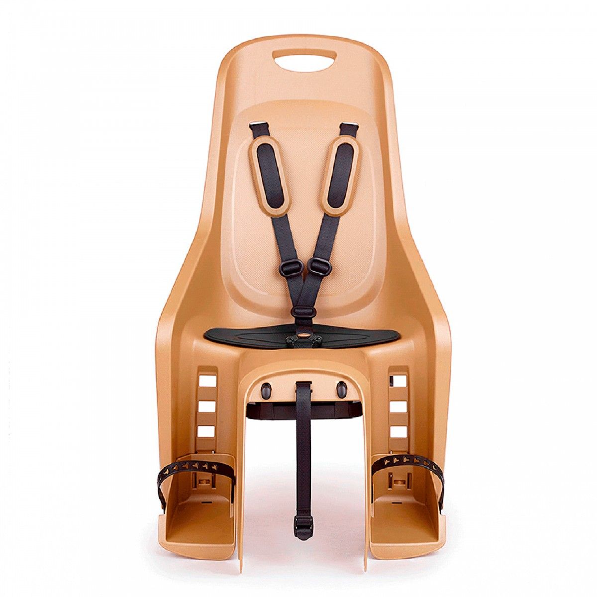 Bubbly Maxi Plus CFS Child Bicycle Seat Gold with Carrier Mounting