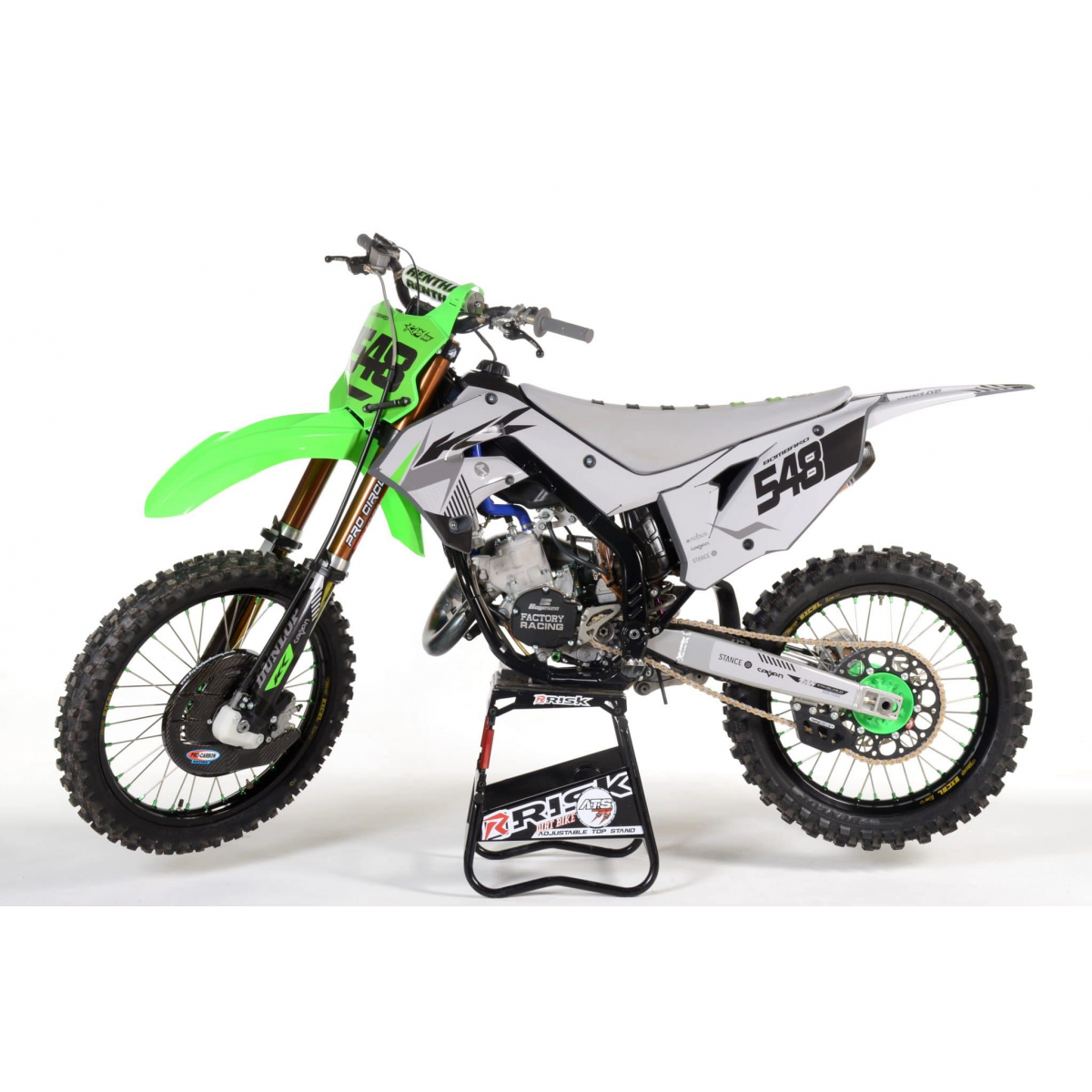 工芸品 kxkl 7PCS Plastics Kit Complete Bodywork Fairing For KAWASAKI KX125