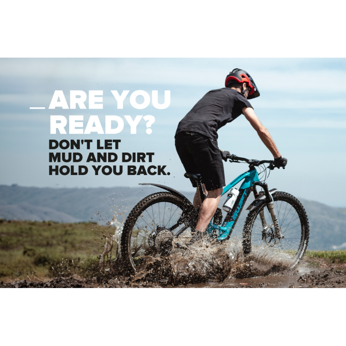 Small mountain hotsell bike mudguards