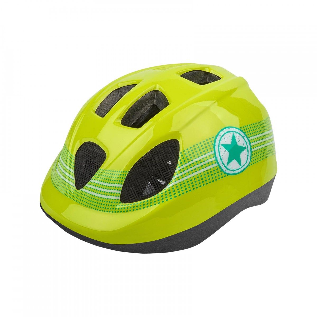 XS Kids Bicycle Helmet for Kids Green Polisport