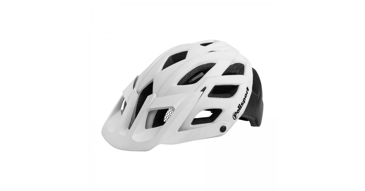 Black Crevice-Womens/Mens MTB & Bicycle Helmet-RTF Adjustment System-White * 