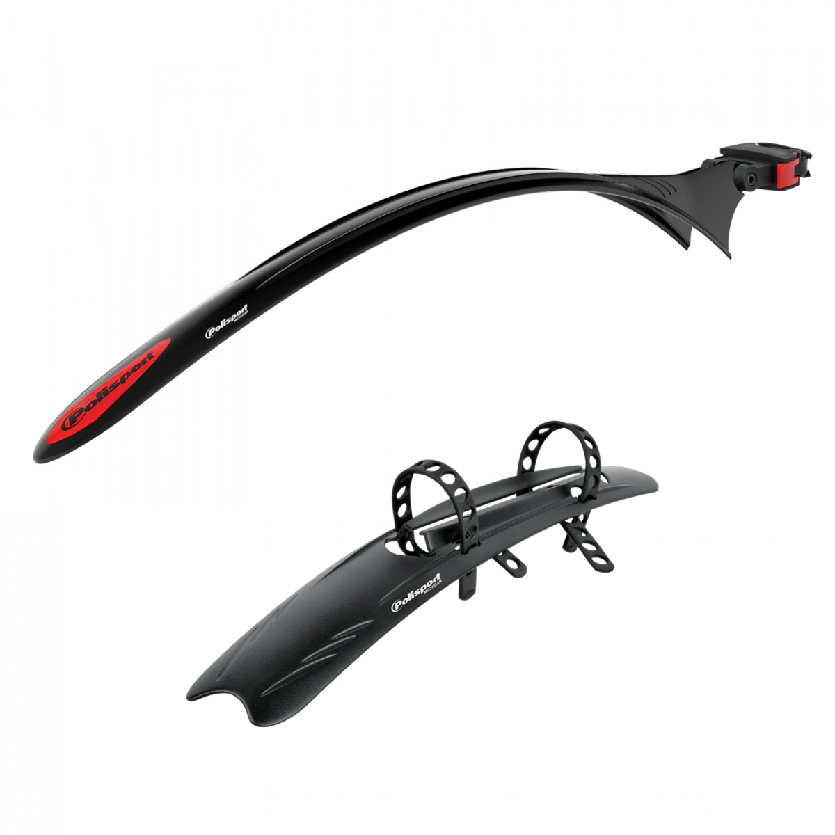 Lot De 2 Garde-Boue Pliables Pour Vélo - Avant Et Arrière - 35,6 Cm - Plastique - Compatible Vélos Pliants, Électriques