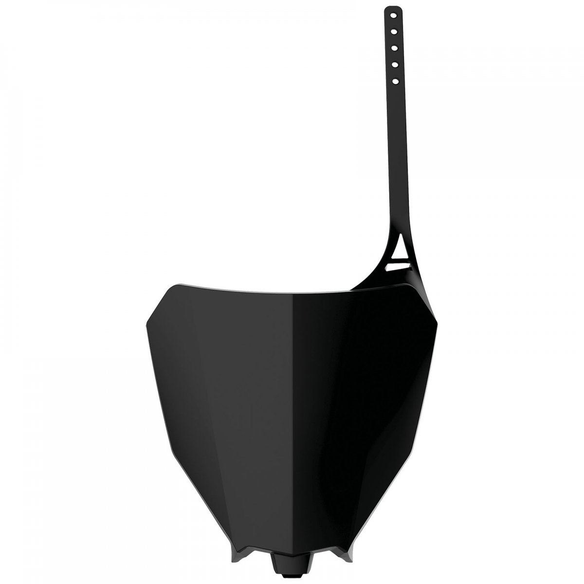 Honda CRF250RX Black Front Number Holder 2019 21 Models honda-crf250rx-black-front-number-holder-2019-21-models