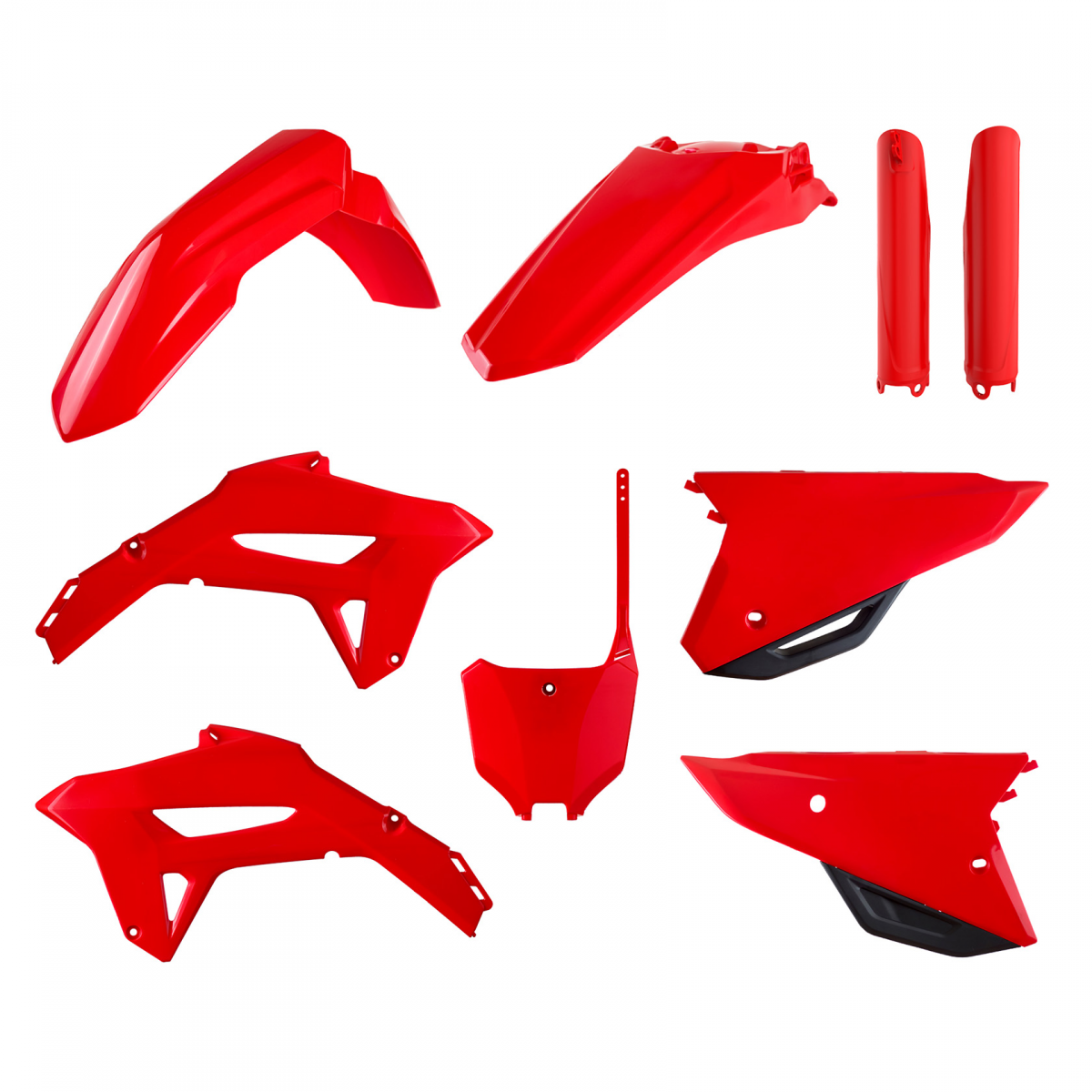 Honda CRF450R - Full Plastic Kit Red - 2021-24 Models - 91054_OEM 