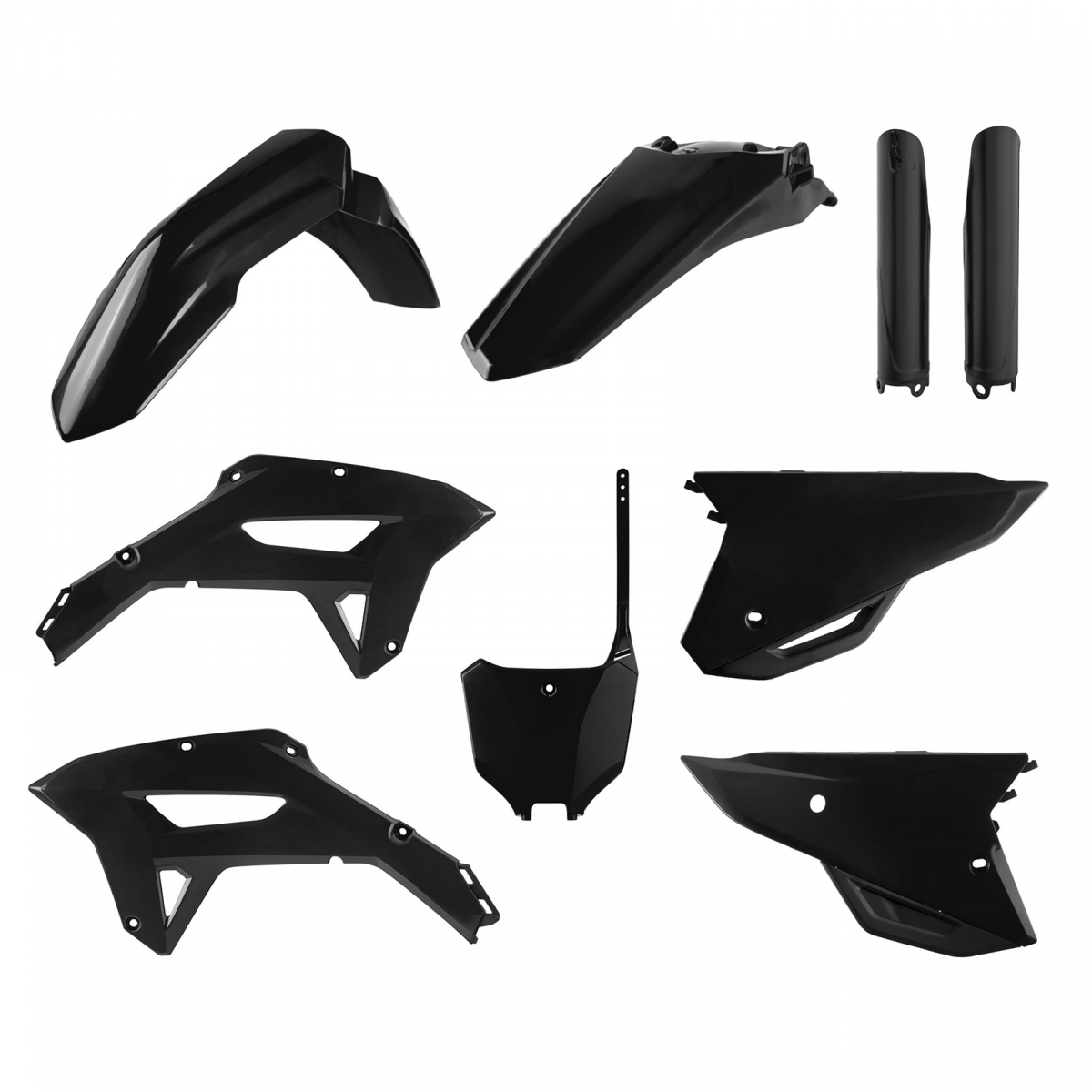 Complete Plastic Kit Honda CRF 450RX - 2021-24 - 91094_Black