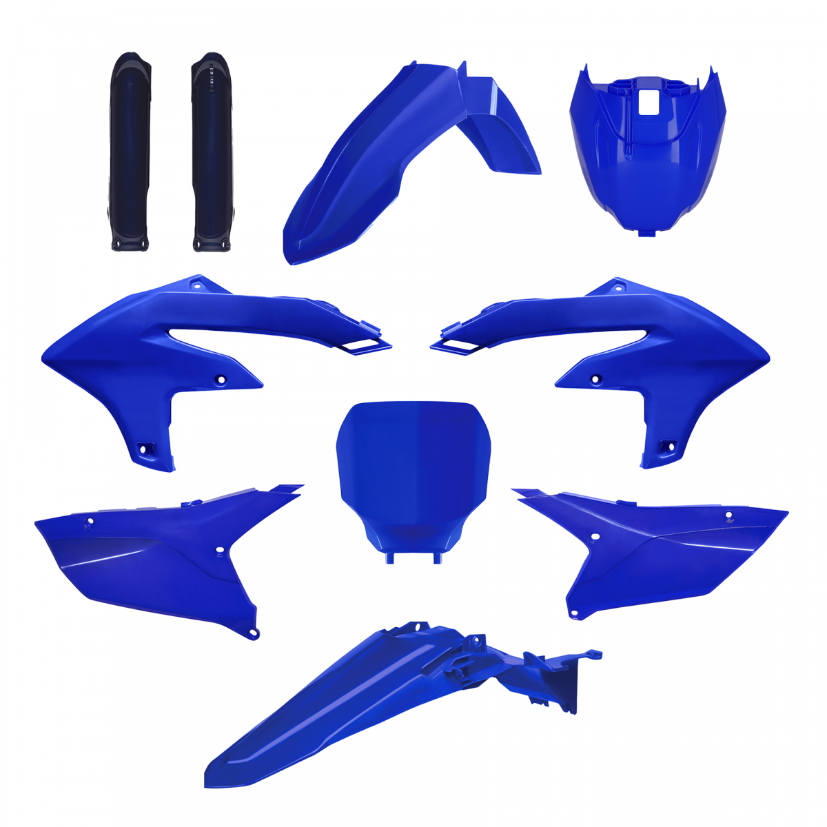 Anodized Blue Front/Rear Brake Fluid Reservoir Cover Cap For YAMAHA YZ125, YZ250, YZ250F, YZ450FX, YZ426F – 2 Pieces