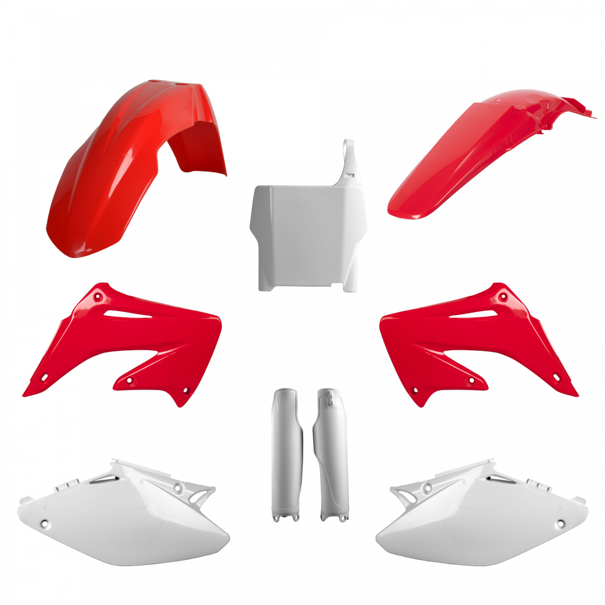 Kit plastiche Racetech Honda CRF250 2018 - CRF450 2017-018 Giallo FLuo
