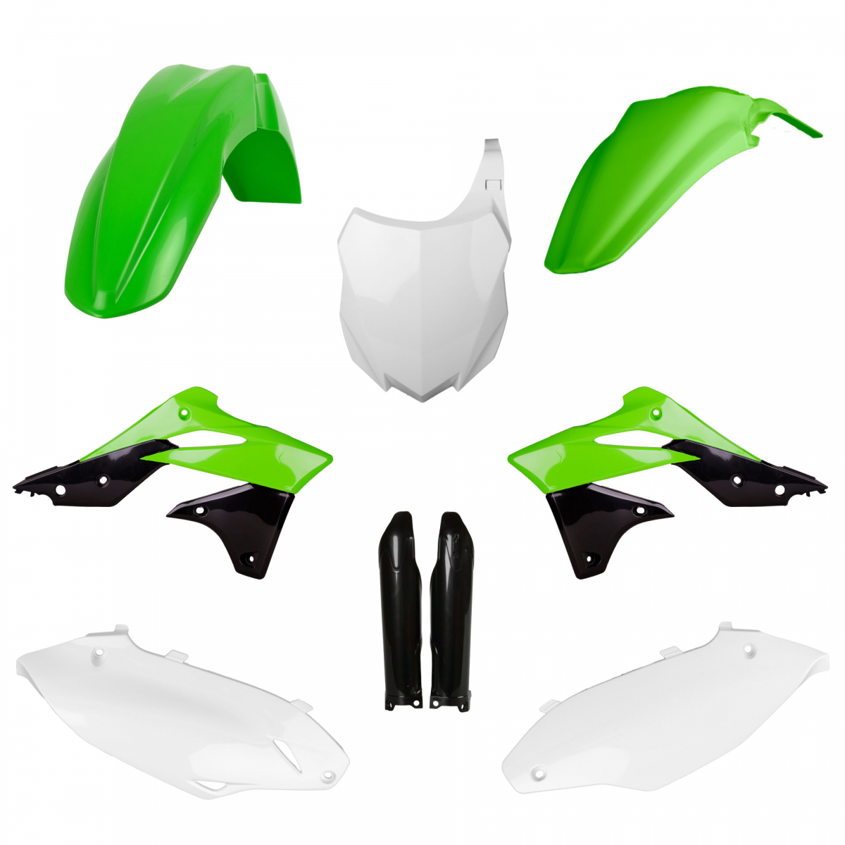 96pc Kawasaki KX Plastics Bolt Kit – Seat, Fender, Shroud – KX125 250 250f 450f - View #3