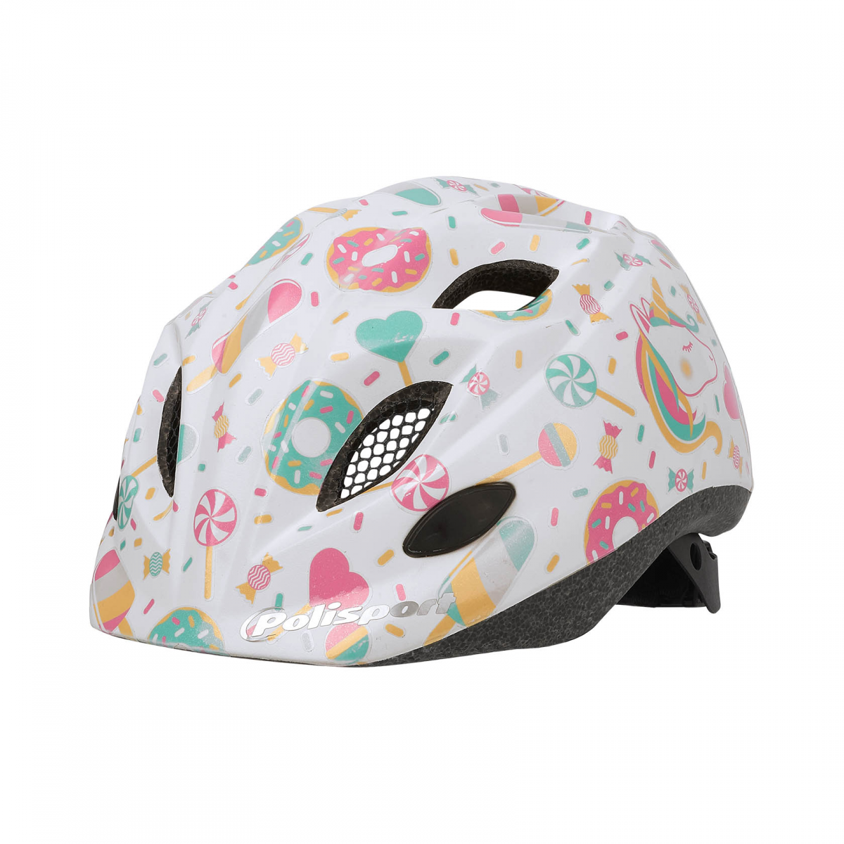 XS Premium - Bicycle Helmet for Kids White and Pink - 8740800001_Lolipops |