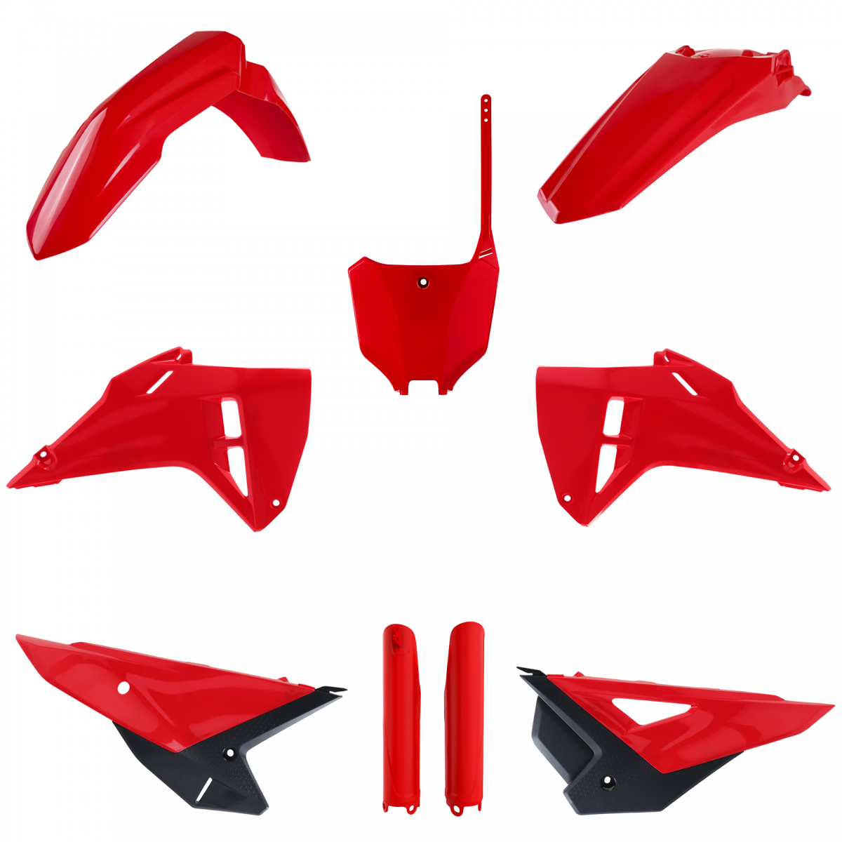 CRF450L 外装セット Honda CRF450L/RL Wings Graphics Kit Black - TMBR MOTO