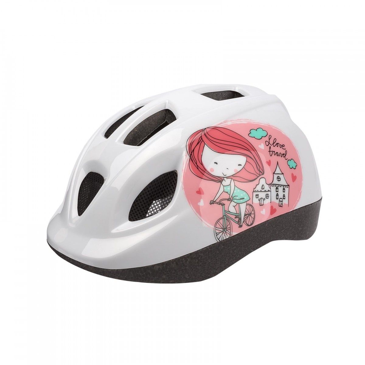 XS Kids - Bicycle Helmet for Kids White 