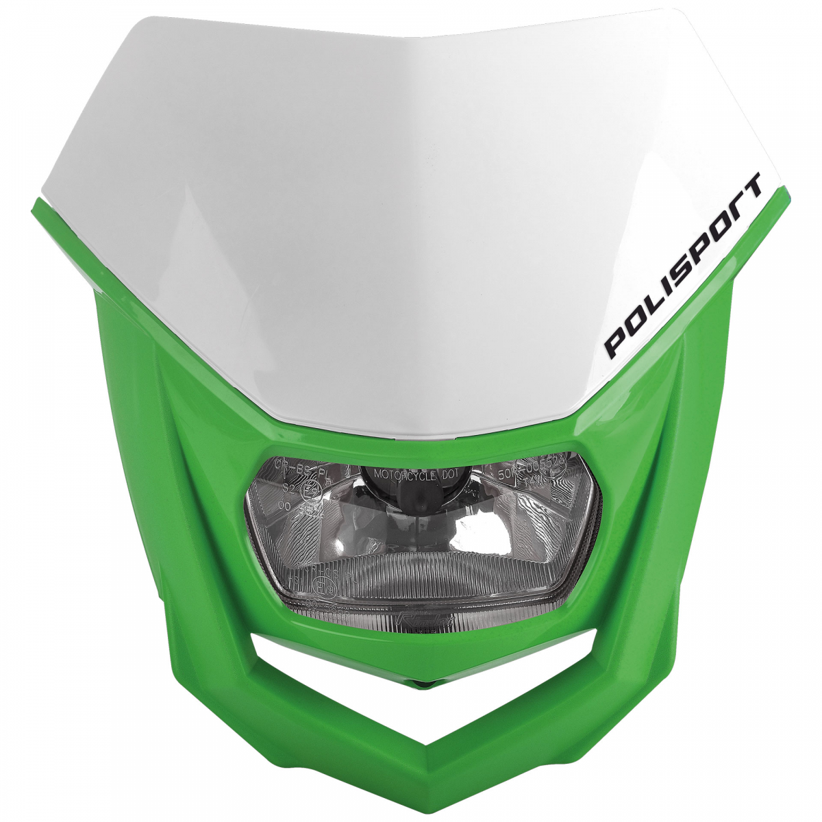 Halo - Headlight for Road Use - Polisport - 8657400041_White/Green