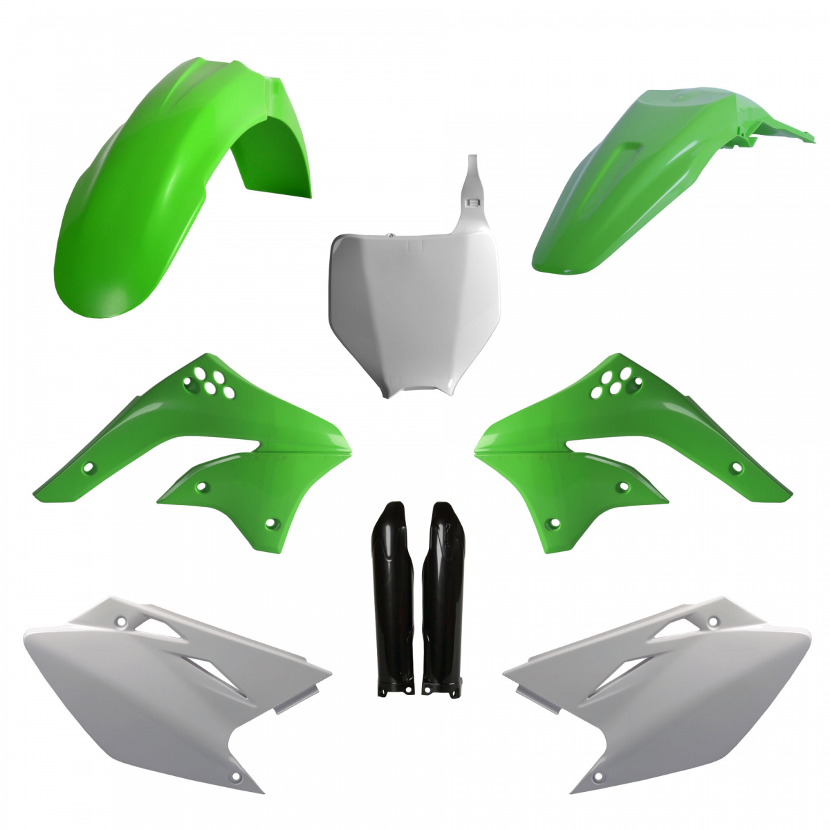 Full Plastic Kit Kawasaki KX 450F (2006-08) - 91565 - Polisport