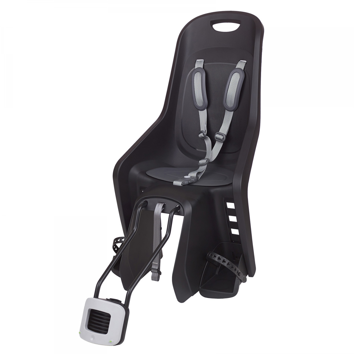 Bubbly Maxi Plus 29 Child Bike Seats Black and Dark Grey for Small Frames and 29Ers 8406700023 Black Dark Grey Polisport