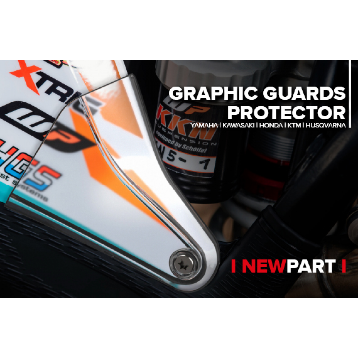 Polisport Graphic Guards Protector KTM SX/SXF/XC/XC-F '16-'18/ main image 1