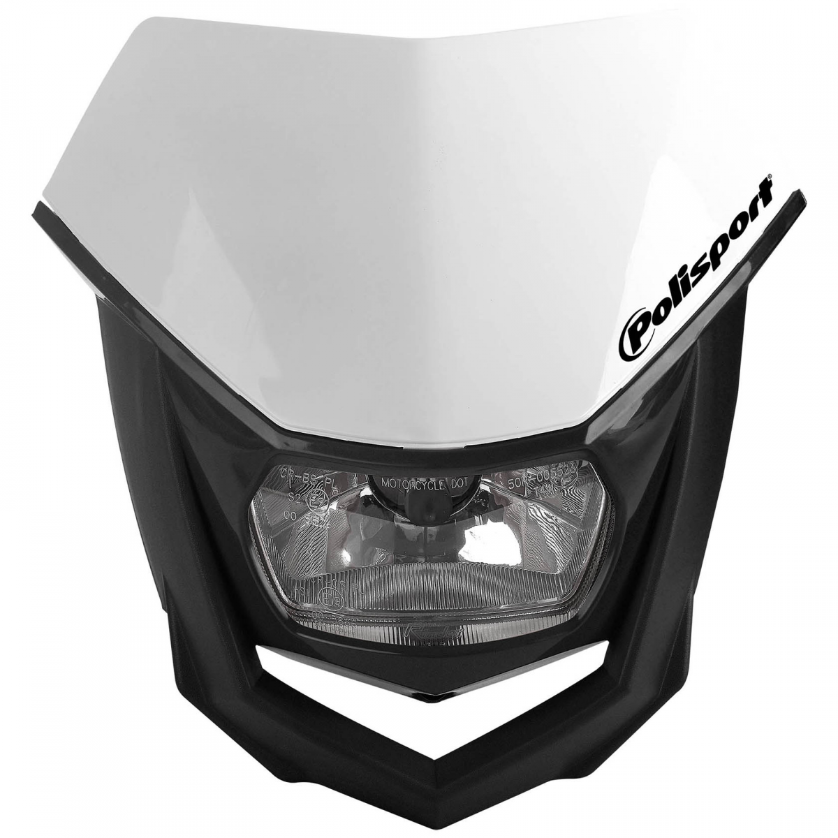 Halo - Headlight for Road Use - Polisport - 8657400001_White/Black