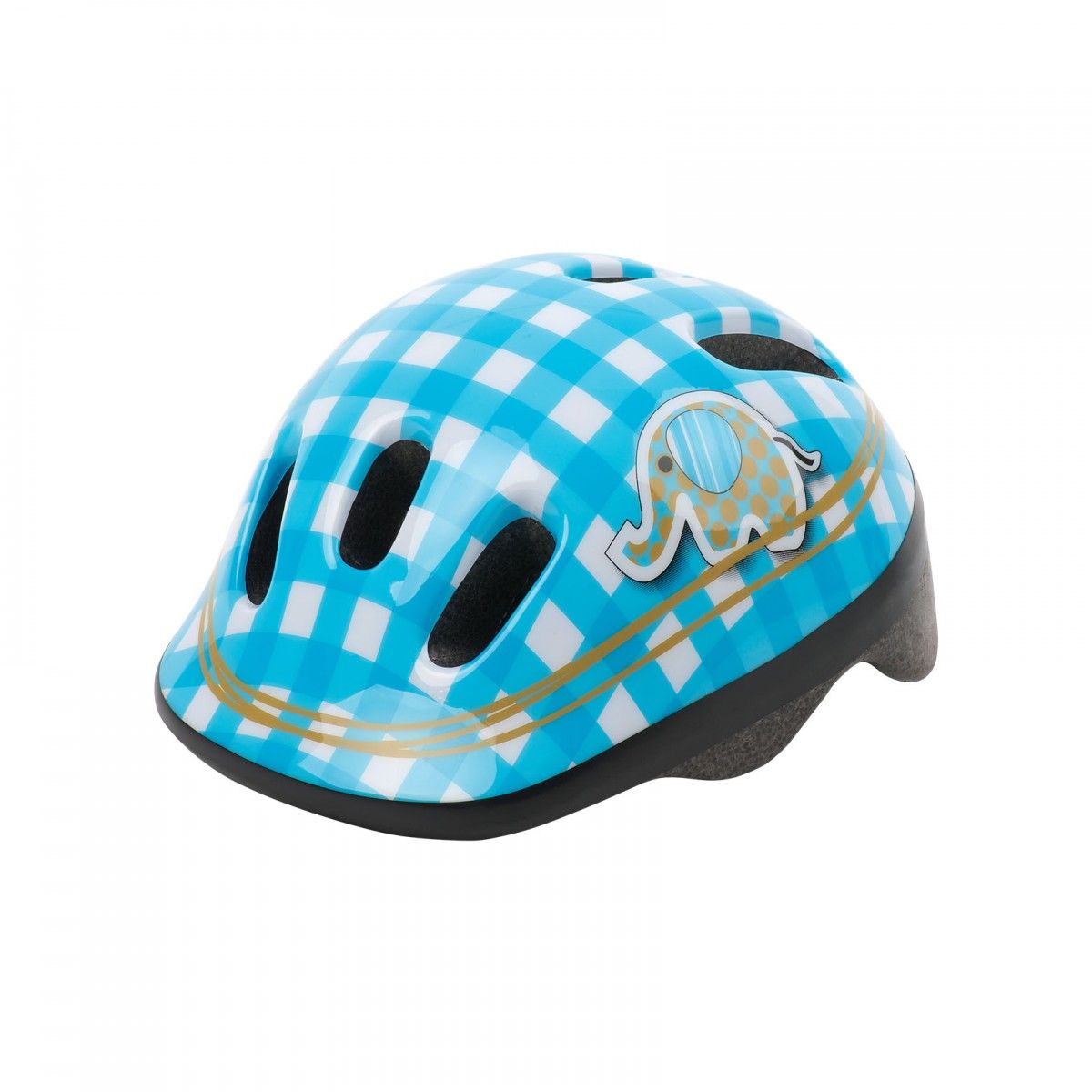 XXS Baby Bicycle Helmet for Babies White and Blue Polisport