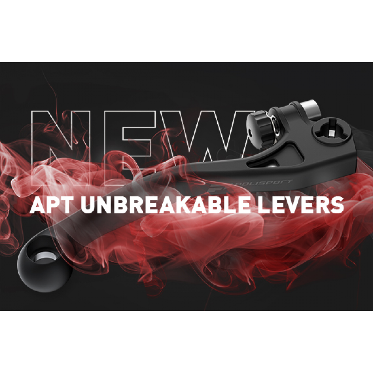 Polisport Leva Frizione APT Infrangibile Per HONDA CRF 450R/450RX 21-24 – Nera, Replica OEM Con Tecnologia Antiscasso