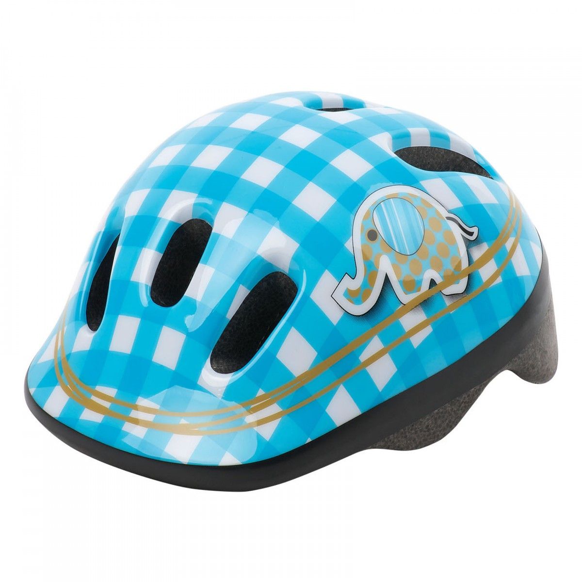 XXS Baby Bicycle Helmet for Babies White and Blue 8740200008